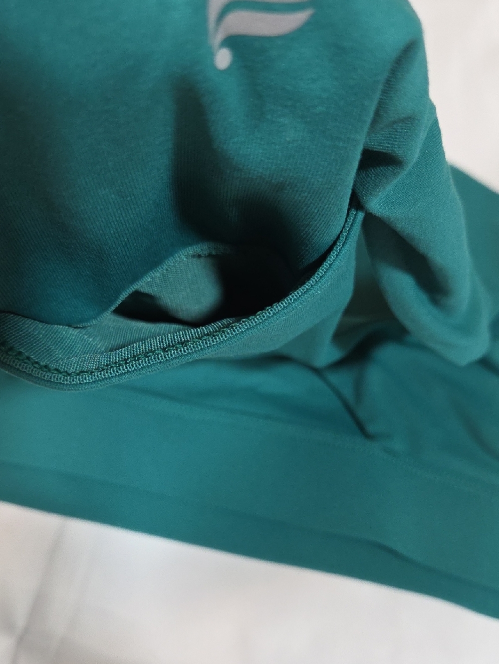 Fabletics Teal Blue Green Sports Bra Size Large - Picture 3 of 6